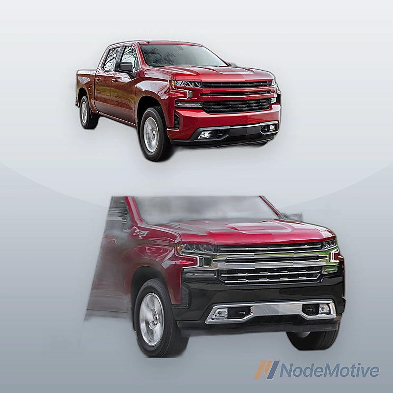 Primered Front Bumper Face Bar for 2019 2020 2021 Chevy Silverado 1500 LT LTZ