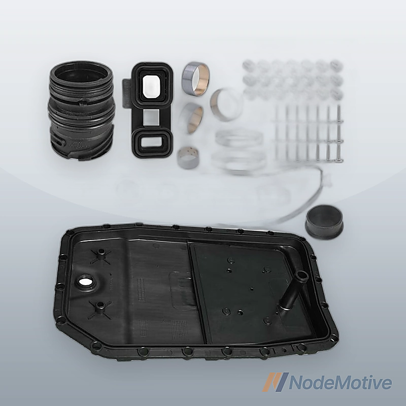 66PC Transmission Oil Pan+Seal Sleeve&Adapter+Bushing Repair Kit for BMW E90 E60