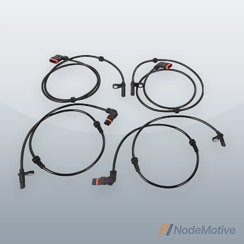 4Pcs For Mercedes ABS Wheel Speed Sensor Front Rear Right Left C300 W204
