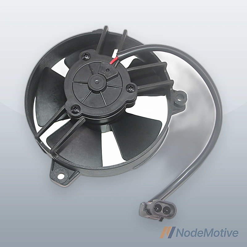 5.2\" 12V Puller Fan High Performance Straight Blade 342 cfm