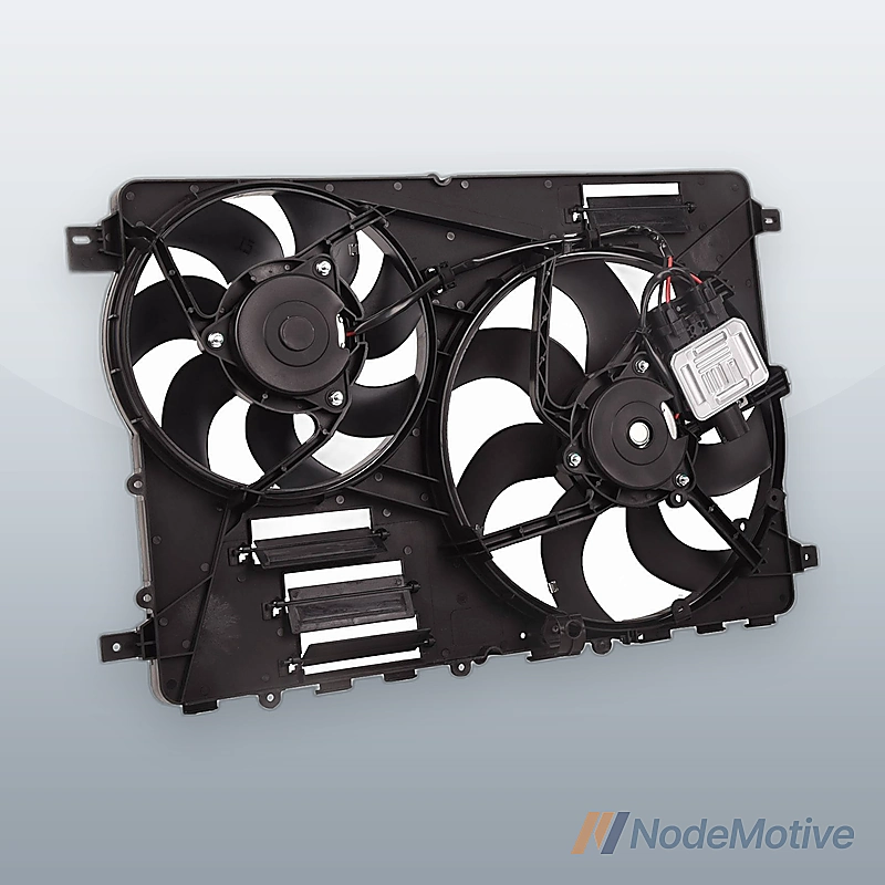 Radiator Cooling Fan w/ Control Module Fits Land Rover LR2 Discovery Sport 2.0L
