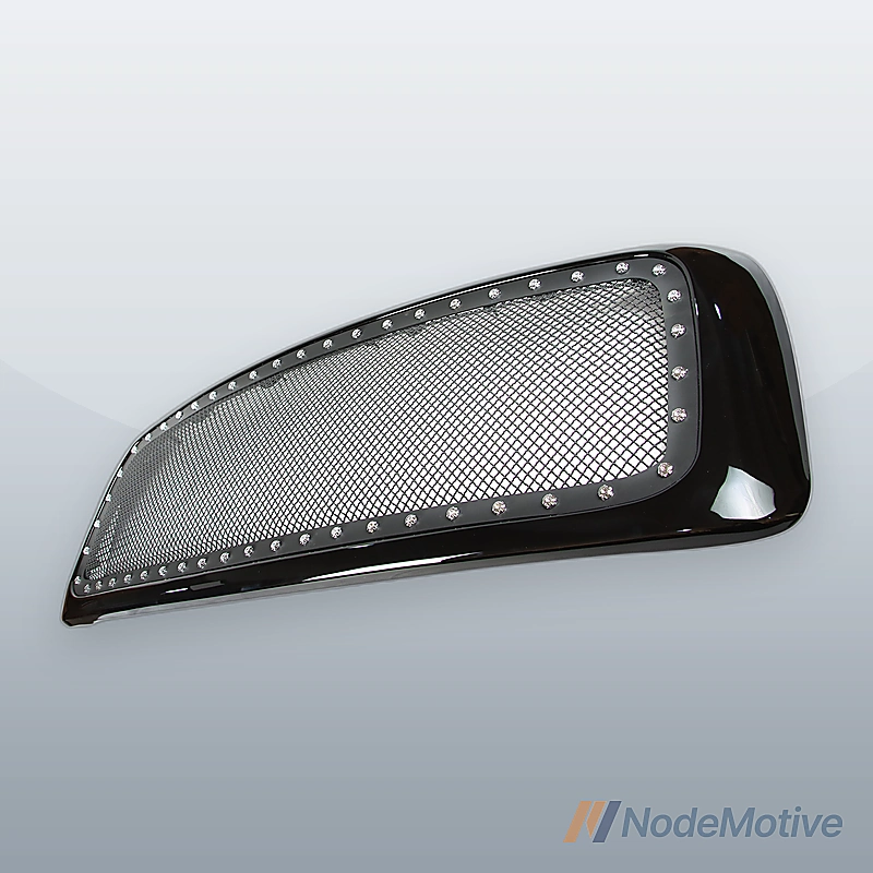 Car Front Grill for 02-05 Dodge Ram 3500 2500 1500 Gloss Black Grille