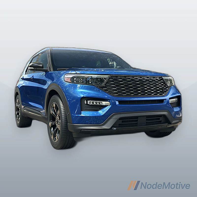 Black Plastic For 2020 EXPLORER FRONT BUMPER LOWER W/O HOLE