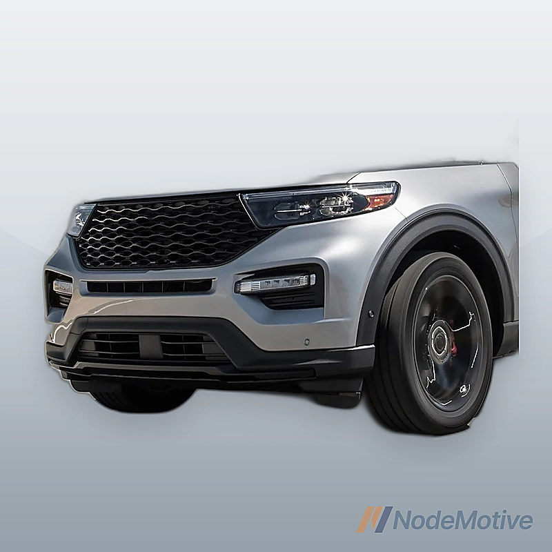 Black Plastic For 2020 EXPLORER FRONT BUMPER LOWER W/O HOLE