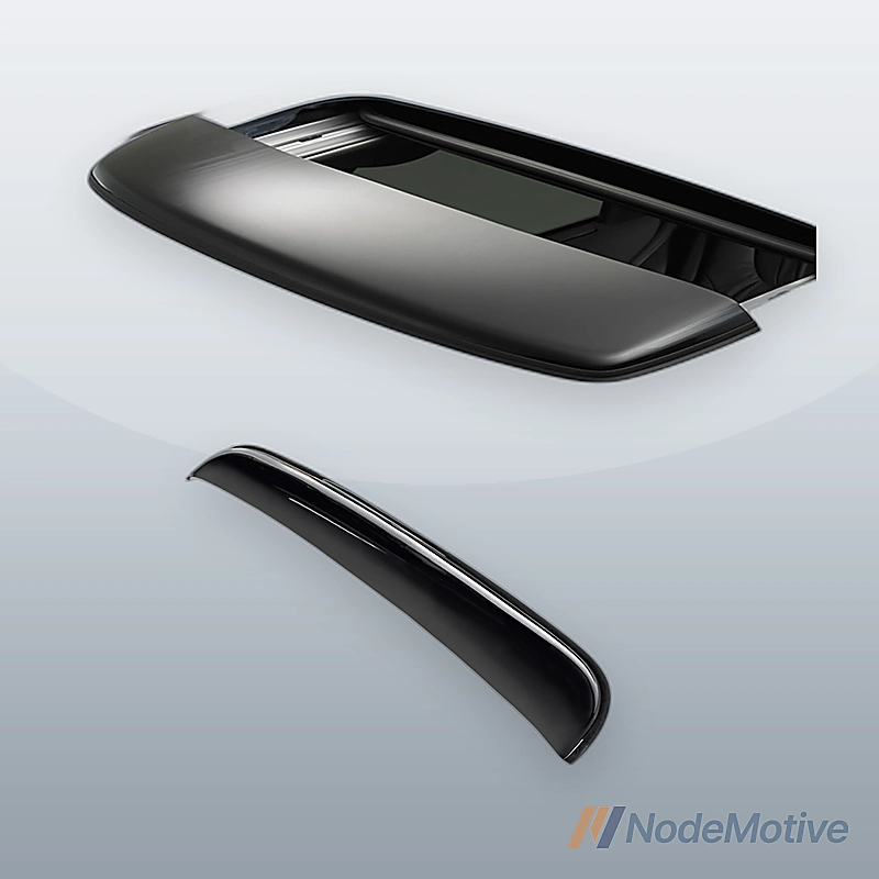 34\" Universal Deflector Sun/Moon Roof Rain Snow Guard Wind Somke Window Visor