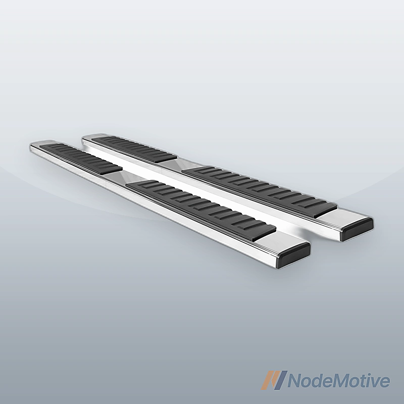6.5\" Running Boards Side Step Nerf Bars Fits 15-23 Ford F150 Super Crew Cab S/S