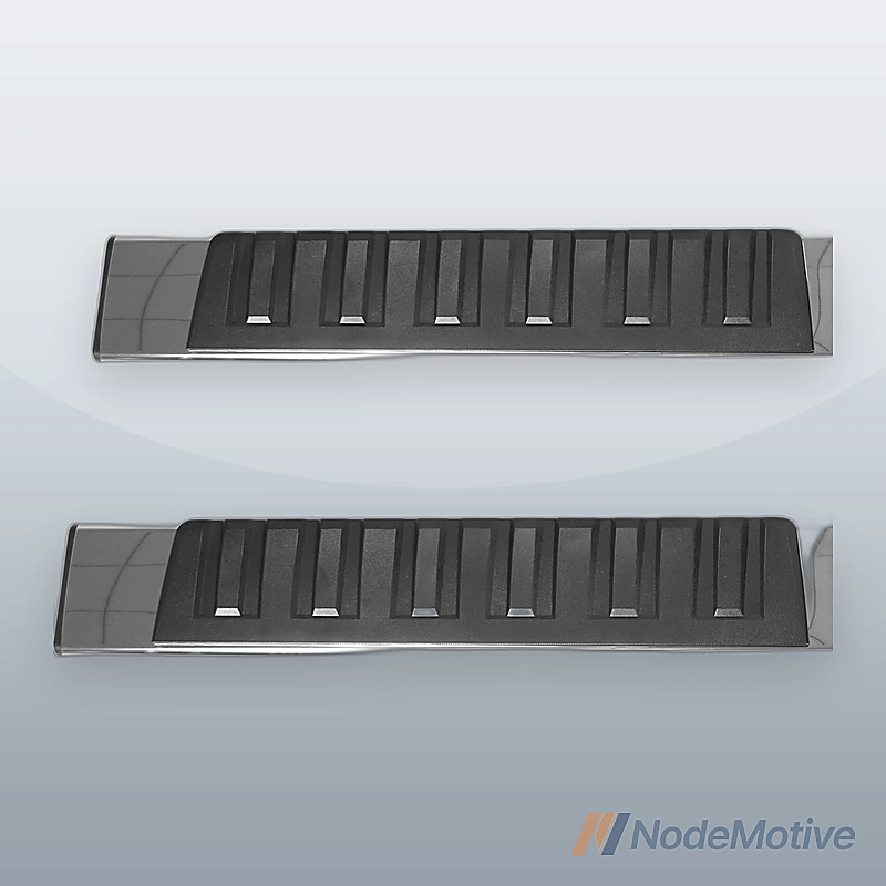 6.5\" Running Boards Side Step Nerf Bars Fits 15-23 Ford F150 Super Crew Cab S/S