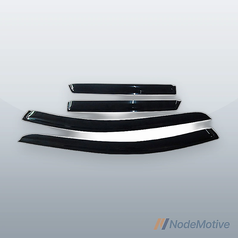 4pcs Fit 07-15 Ford Edge/Lincoln MKX Smoke Sun/Rain