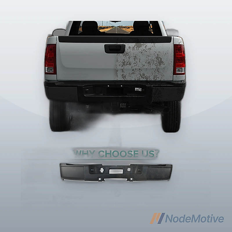 New Step Bumper Face Bar Rear for Chevy Silverado 2500 HD