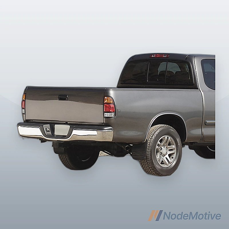 Chrome Steel Rear Step Bumper Complete Assembly For 2000-2006 Toyota Tundra