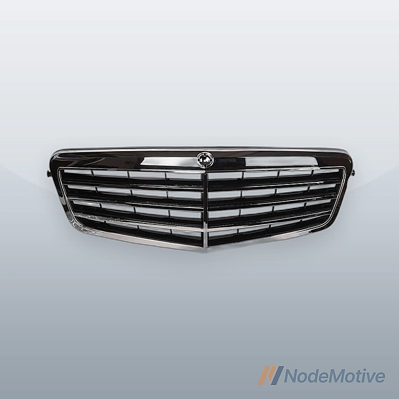 Front Bumper Grille Grill Chrome For Mercedes W212 E550 E350 E63 AMG 10-13 E400