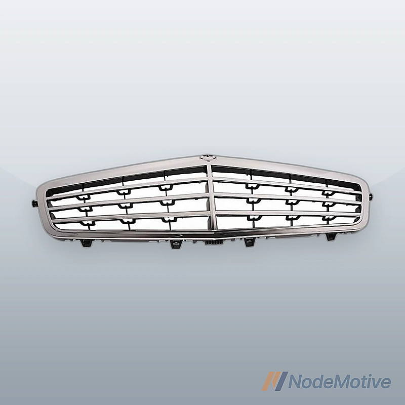 Front Bumper Grille Grill Chrome For Mercedes W212 E550 E350 E63 AMG 10-13 E400