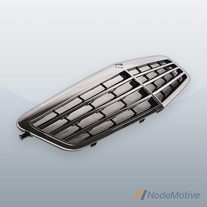 Front Bumper Grille Grill Chrome For Mercedes W212 E550 E350 E63 AMG 10-13 E400
