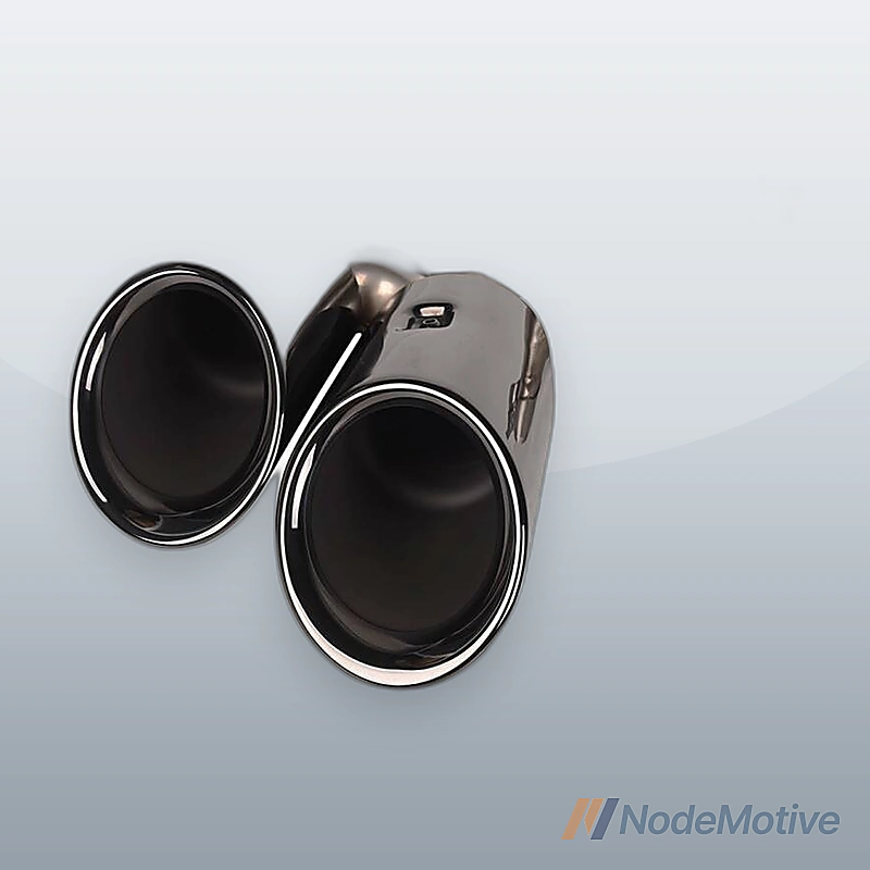 PAIR For 2018+ Rear Muffler Tip End Pipe