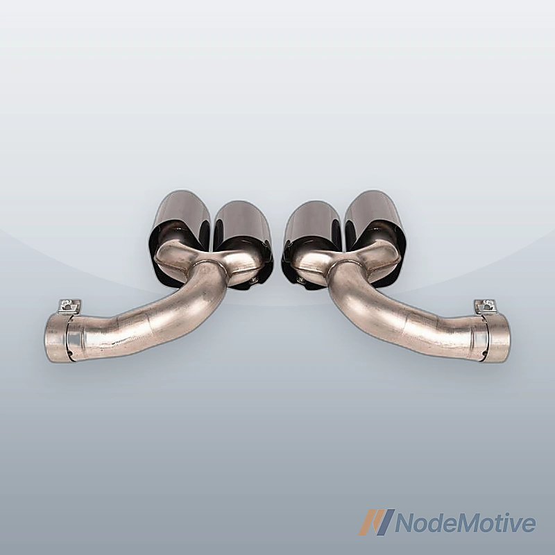 PAIR For 2018+ Rear Muffler Tip End Pipe