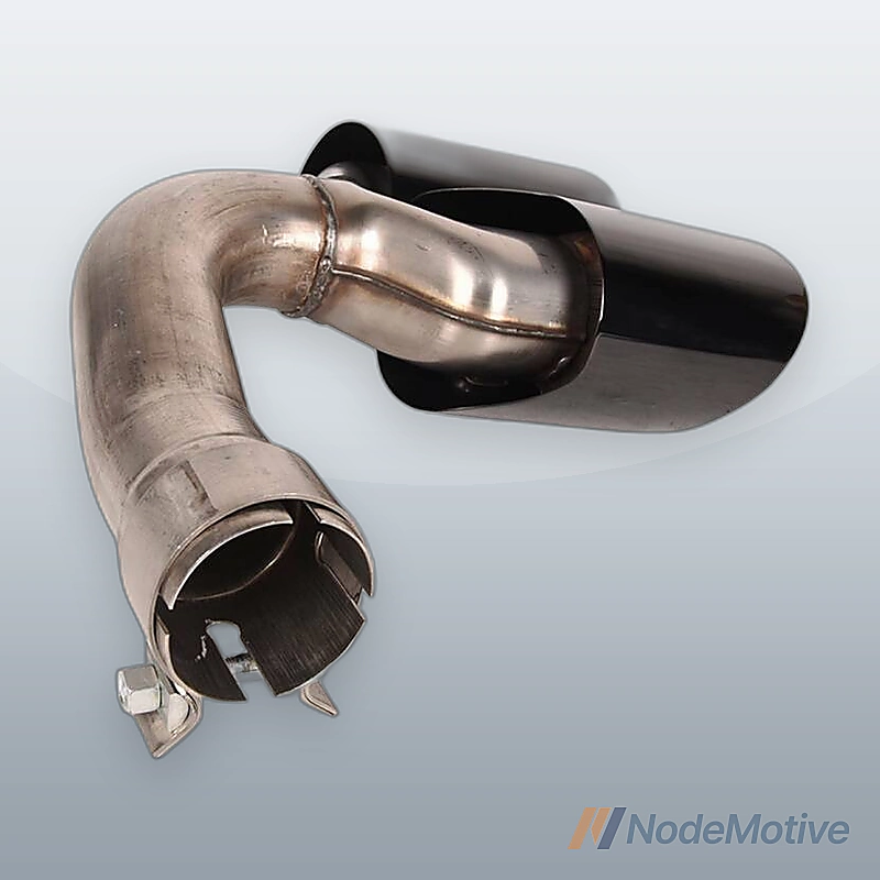 PAIR For 2018+ Rear Muffler Tip End Pipe