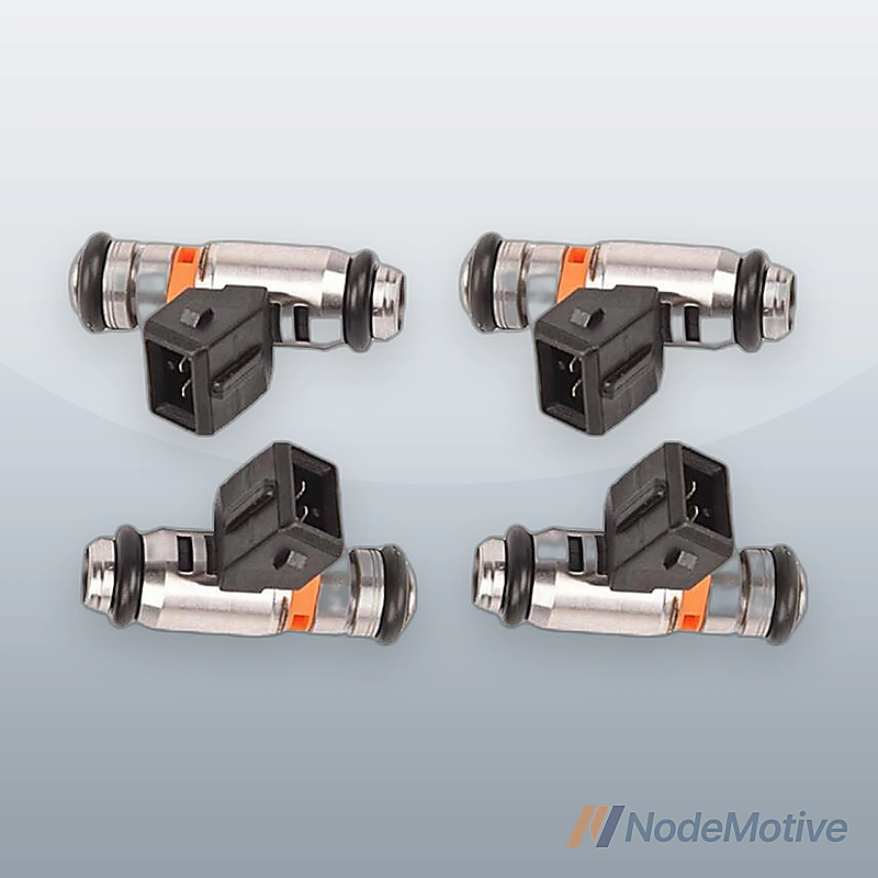 4Pcs Fuel Injectors Fits Ford Fiesta & Ecosport 1.6L 03-06