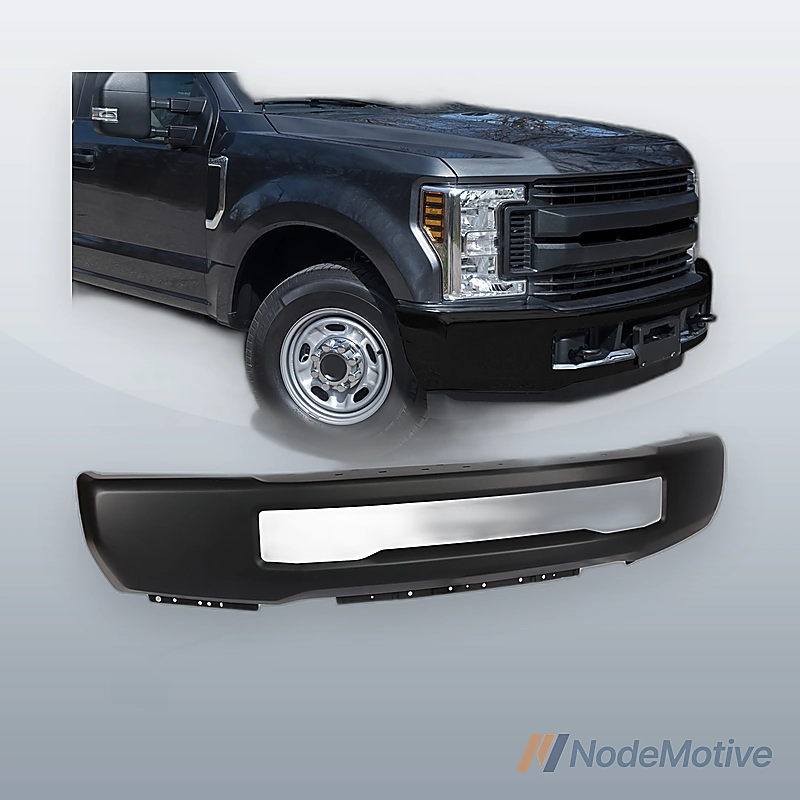 Primered - Front Bumper Face Bar for 2017-2019 Ford F-250 F-350 Super Duty