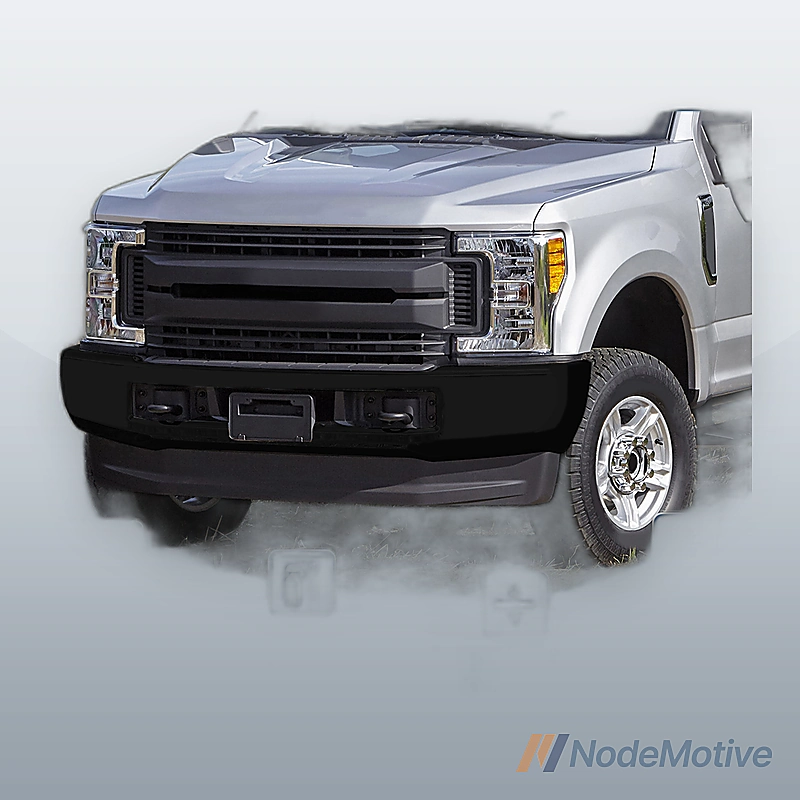 Primered - Front Bumper Face Bar for 2017-2019 Ford F-250 F-350 Super Duty
