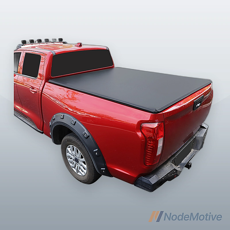 5.8FT Soft Roll Up Bed Tonneau Cover For 2014-19 Chevy Silverado/GMC Sierra 1500