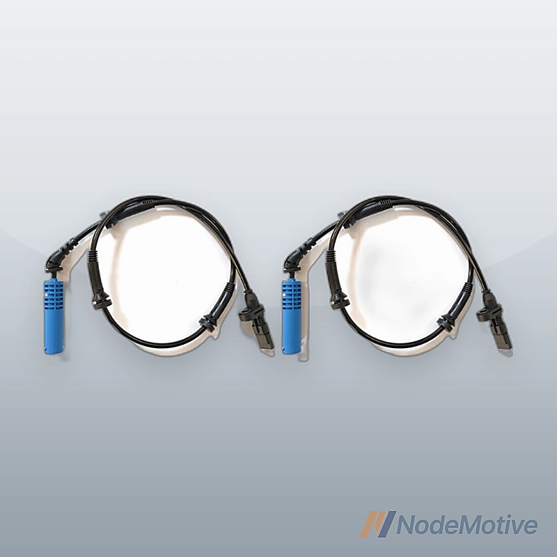 2Pcs ABS Wheel Speed Sensor Rear L & R For BMW E39 525 528 540 1999-2003