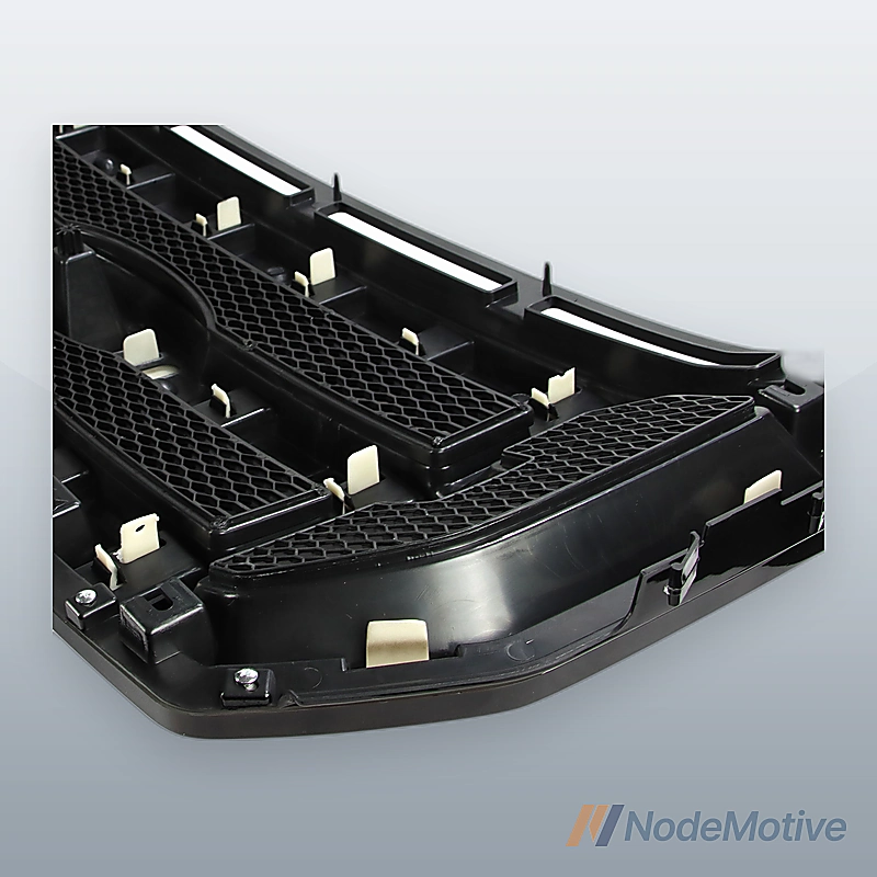 Car Front Grill for 15-17 Ford F-150,Gloss Black Grille