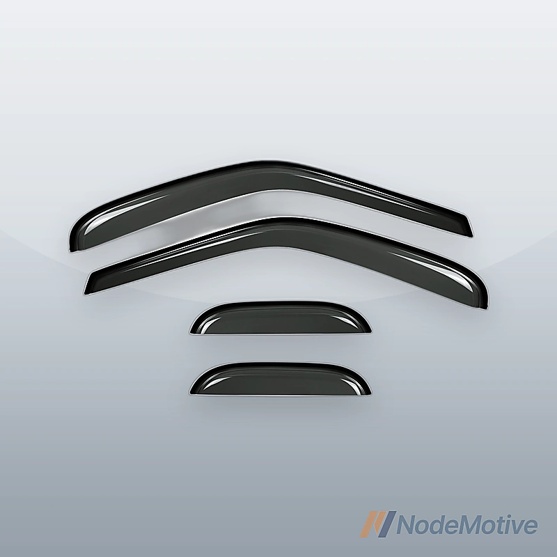 4pcs For 97-03 F150 97-99 F250 Light Duty Super/Extended Cab Guard Window Visors