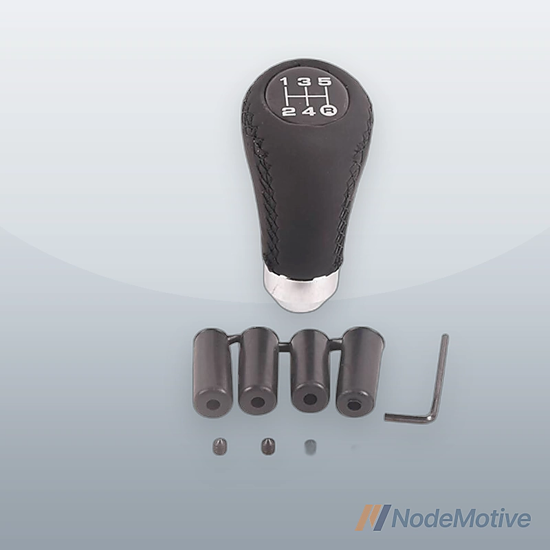 5 Speed Car Manual Shift Knob Gear Stick Shifter Lever Leather Universal
