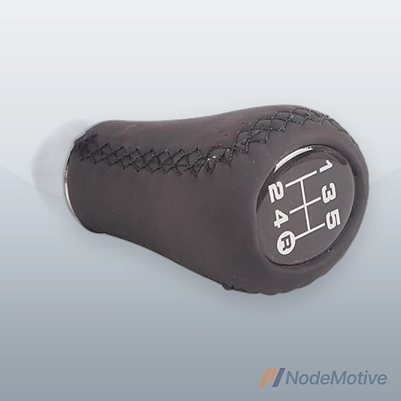 5 Speed Car Manual Shift Knob Gear Stick Shifter Lever Leather Universal