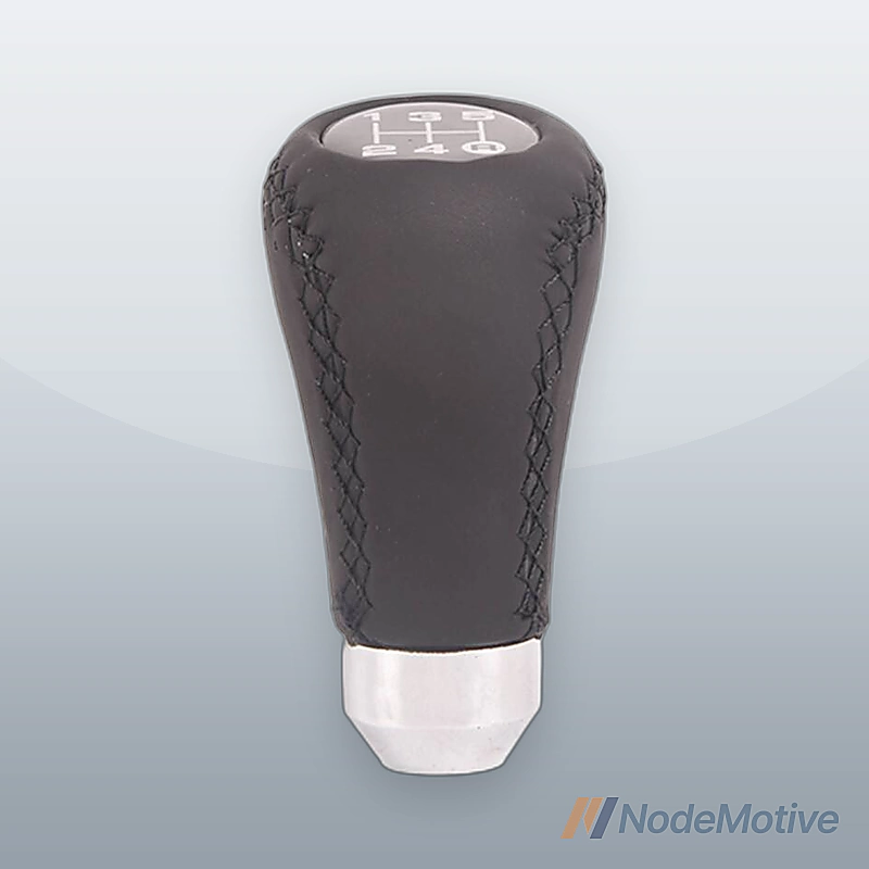 5 Speed Car Manual Shift Knob Gear Stick Shifter Lever Leather Universal