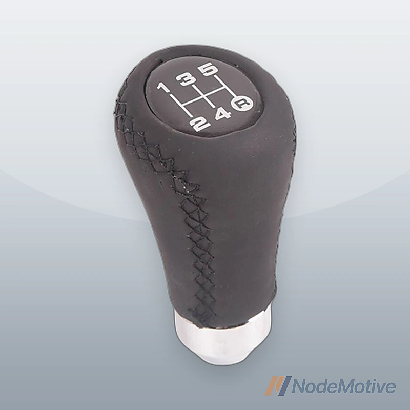 5 Speed Car Manual Shift Knob Gear Stick Shifter Lever Leather Universal