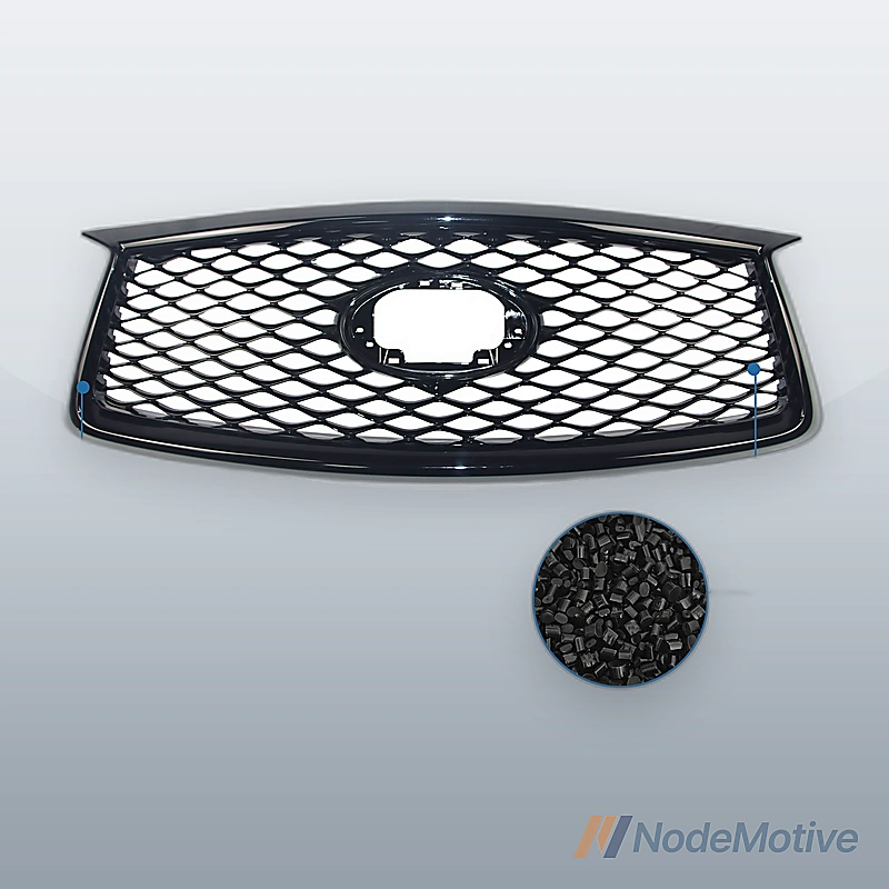 Front Grill for 2019-2022 INFINITI QX50 Gloss Black
