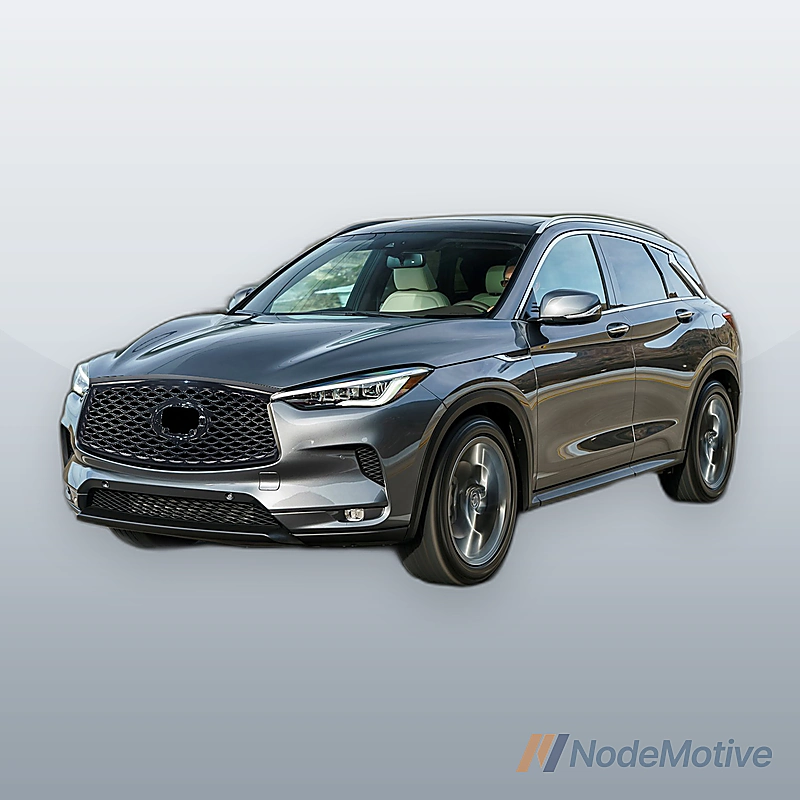 Front Grill for 2019-2022 INFINITI QX50 Gloss Black