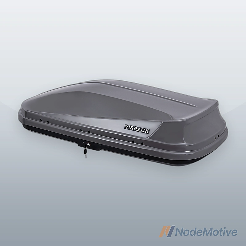VISRACK Hard Shell Roof Cargo Carrier 62x31x15 with Security Keys