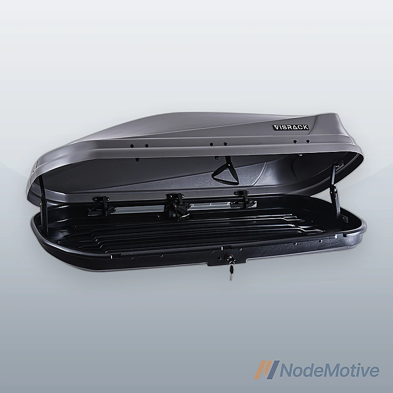 VISRACK Hard Shell Roof Cargo Carrier 62x31x15 with Security Keys