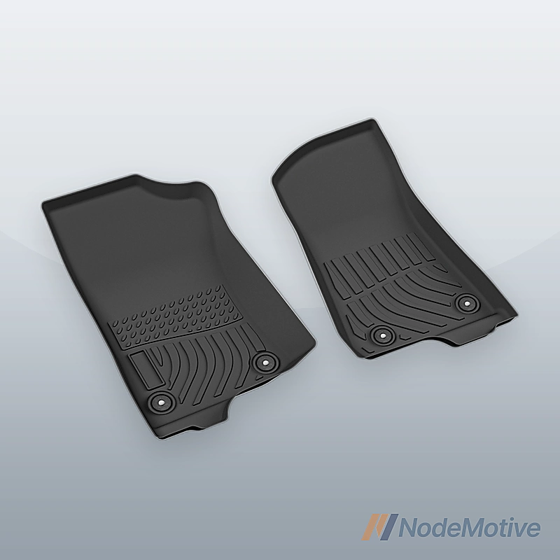 Car Floor Mats for 18-23 Jeep Wrangler Unlimited JL4-Door All Weather TPE Rubber
