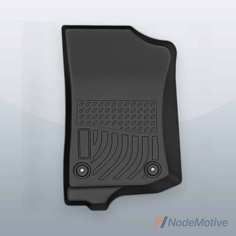 Car Floor Mats for 18-23 Jeep Wrangler Unlimited JL4-Door All Weather TPE Rubber
