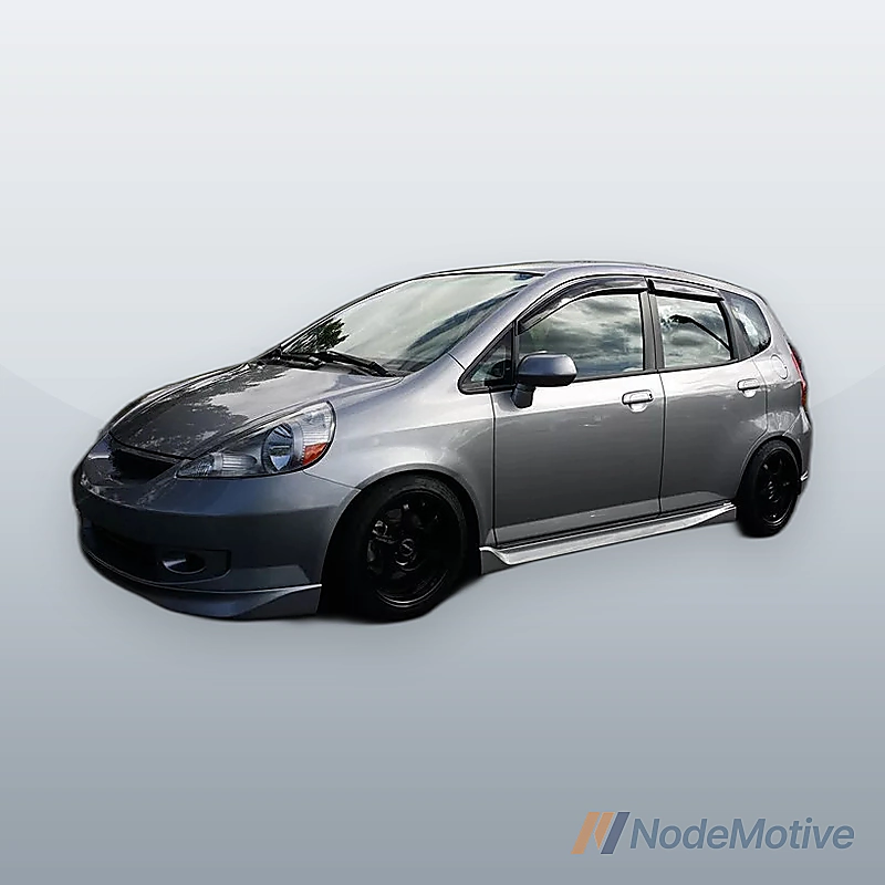 4Pcs Window Rain Guards Deflectors Window Visor For 2007 - 2008 Honda Fit