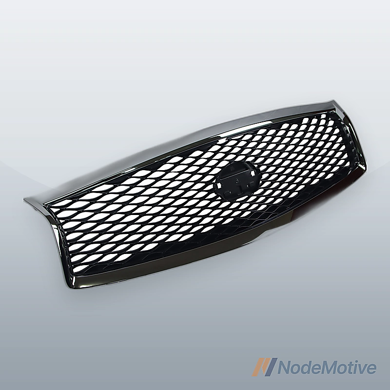 Front Grill for 2014-2017 INFINITI Q50 With Camera Option Chrome