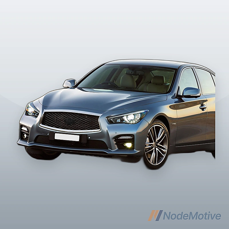 Front Grill for 2014-2017 INFINITI Q50 With Camera Option Chrome