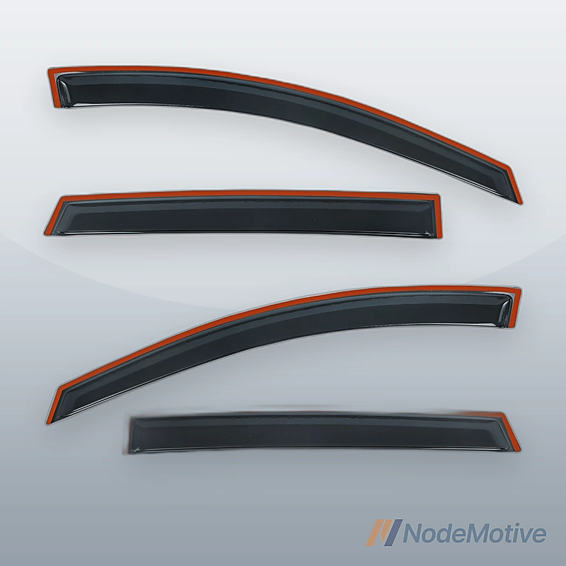 Window Visor Deflector Rain Guard 4-Piece Set For 2008-2017 Buick Enclave