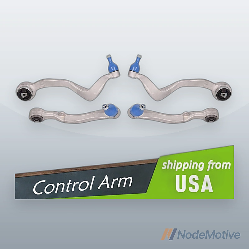 Front Upper + Lower Control Arm with Ball Joint Bushing For BMW E65 E66 745 760i