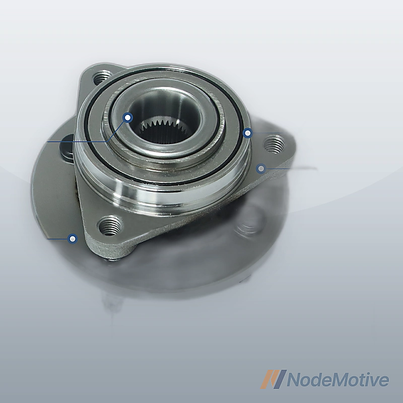 Front Wheel Hub Bearings Pair 2 for Chevy Cobalt Saturn Ion Pontiac G5 Pursuit