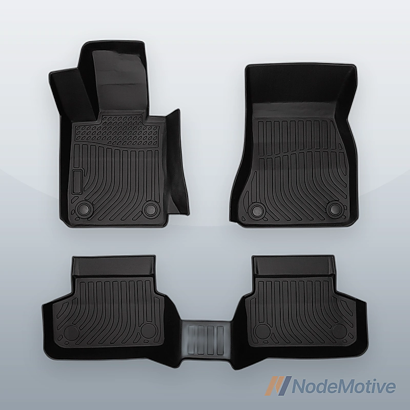 Fits 17-23 BMW 5-Series G30 TPE 3D Molded Floor Mats All Weather Liners 3PCS