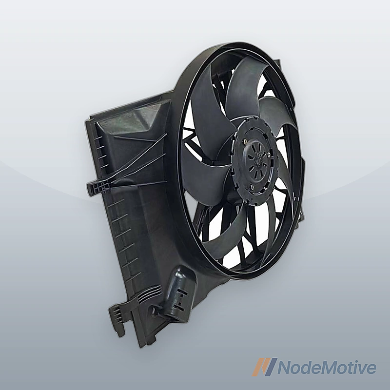 Radiator Cooling Fan Assembly 600W Fits Mercedes-Benz C-Class 2001-09