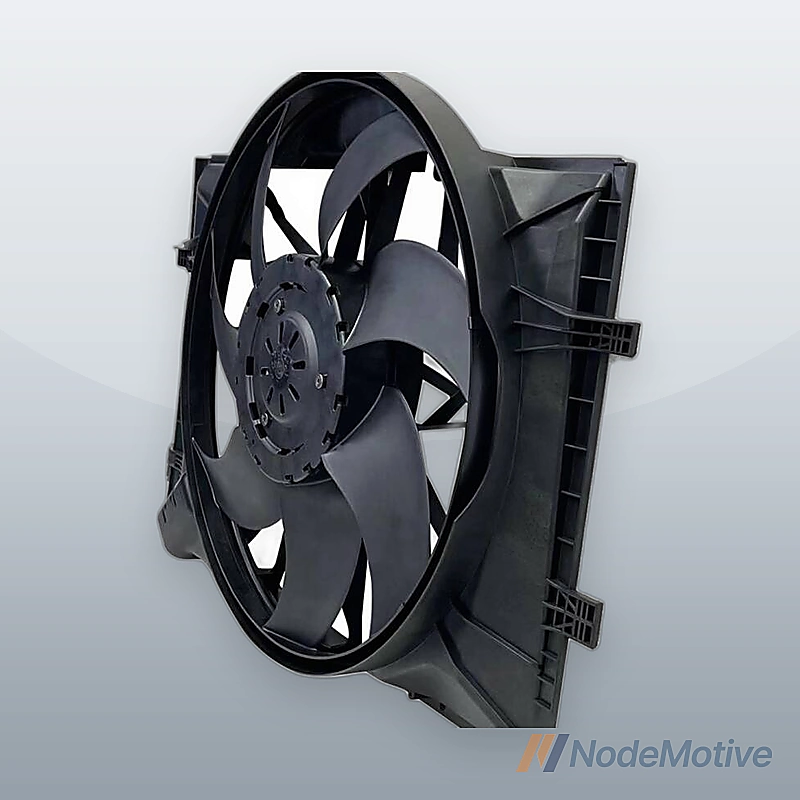Radiator Cooling Fan Assembly 600W Fits Mercedes-Benz C-Class 2001-09