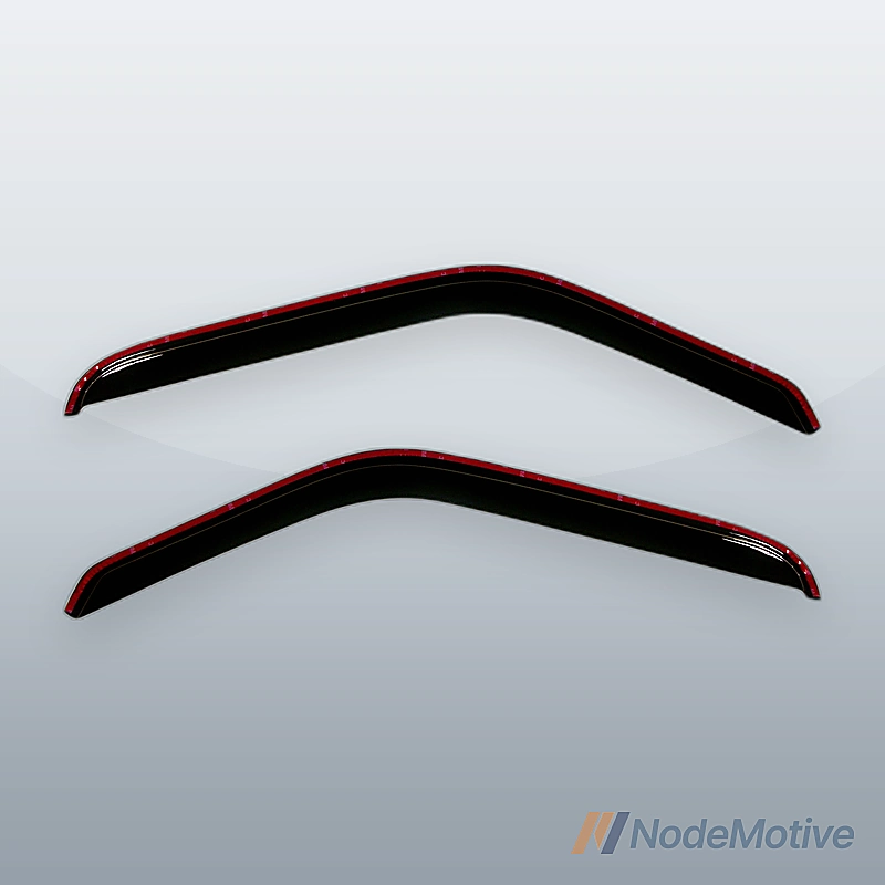 2pcs In-Channel For 93-11 Ranger Door Sun/Rain Guard Window Visors