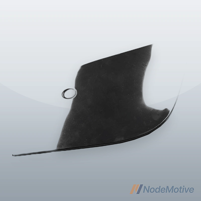 Fuel Tank Door Cap Cover Unpainted For 12-16 Ford Focus Hatchback