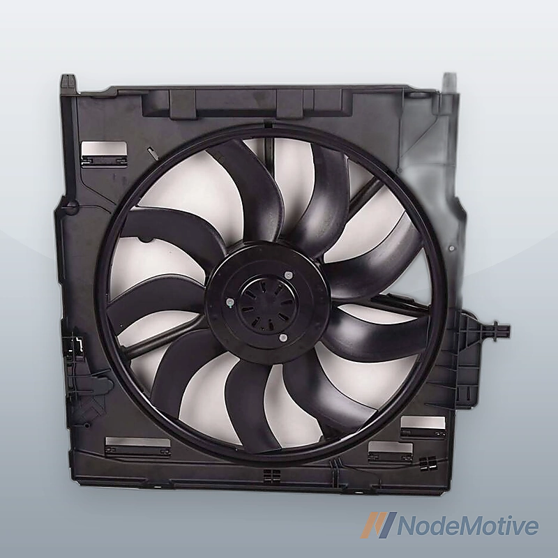 Radiator Condenser Cooling Fan Fits BMW X5 2011-13 X6 2009-14