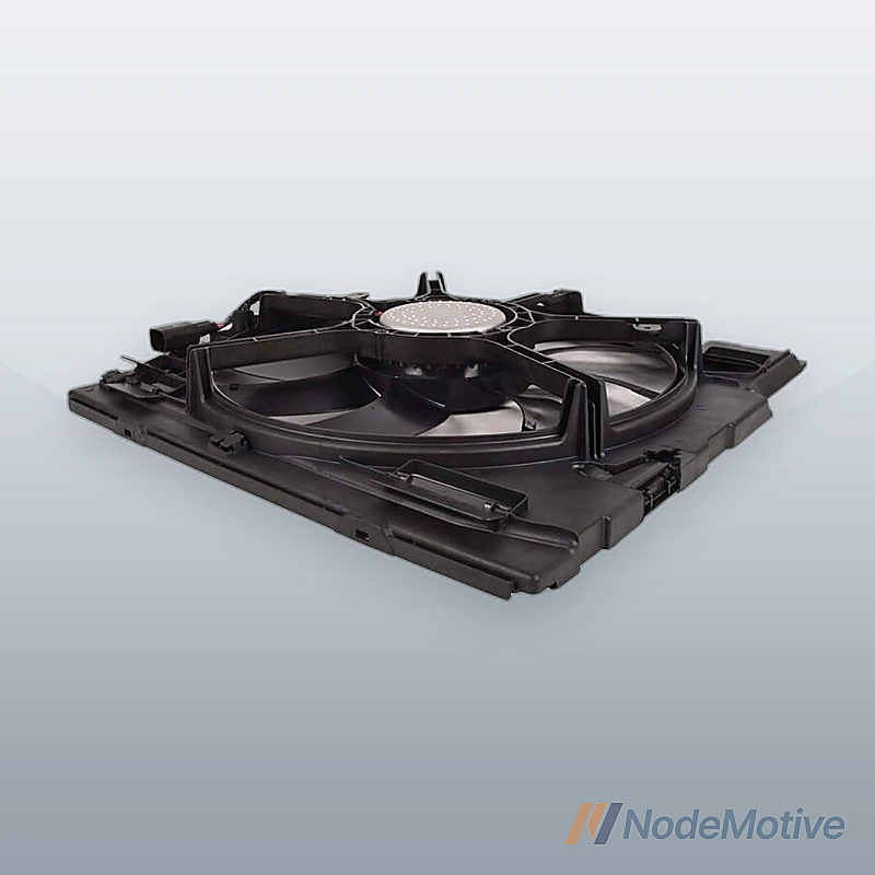 Radiator Condenser Cooling Fan Fits BMW X5 2011-13 X6 2009-14